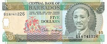 Barbados Dollar Banknote