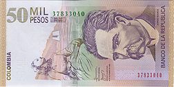 Colombian Peso Banknote