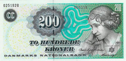 Danish Krone Banknote
