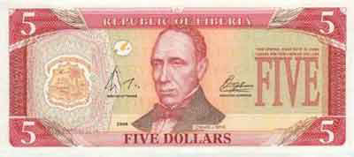 Liberian Dollar Banknote
