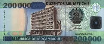 New Mozambican Metical Banknote