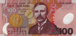 New Zealand Dollar Banknote