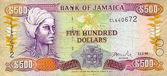 Jamaican Dollar Banknote
