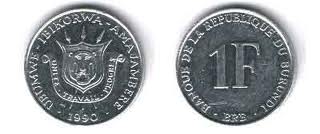 Burundi Franc Coin