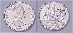 Cayman Islands Dollar Coin