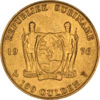 Surinam Guilder Coin