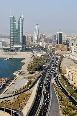 Photo of the city of Manama