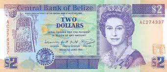 Belize Dollar Banknote