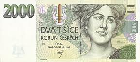 Czech Koruna Banknote