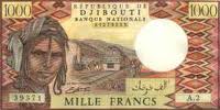 Djibouti Franc Banknote