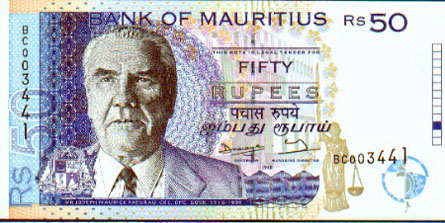 fx rate mauritian rupee