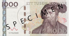 Swedish Krona Banknote
