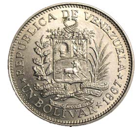 Bolivar fuerte  Coin