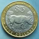 Zimbabwe Dollar Coin