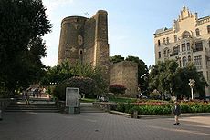 Photo of the city of Baku
