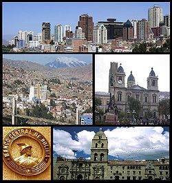 Photo of the city of Nuestra Señora de La Paz