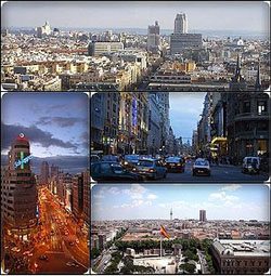 Photo of the city of Madrid