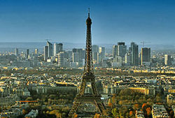 Photo of the city of Paris