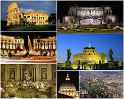 Photo of the city of Rome